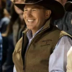 John Dutton Brown Wool Vest Yellowstone