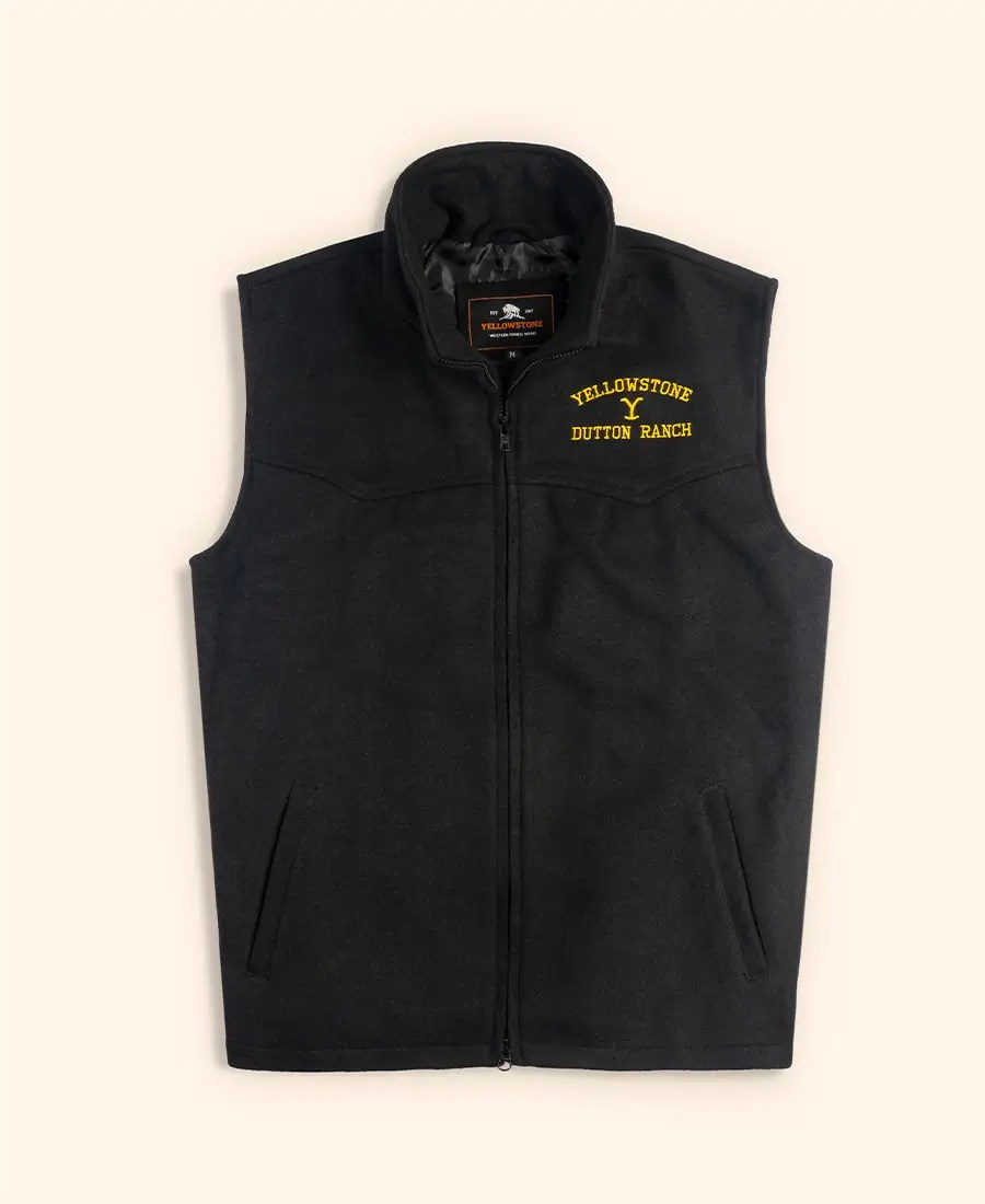 kevin-costner-john-dutton-black-cotton-vest-yellowstone-tv-jackets-front