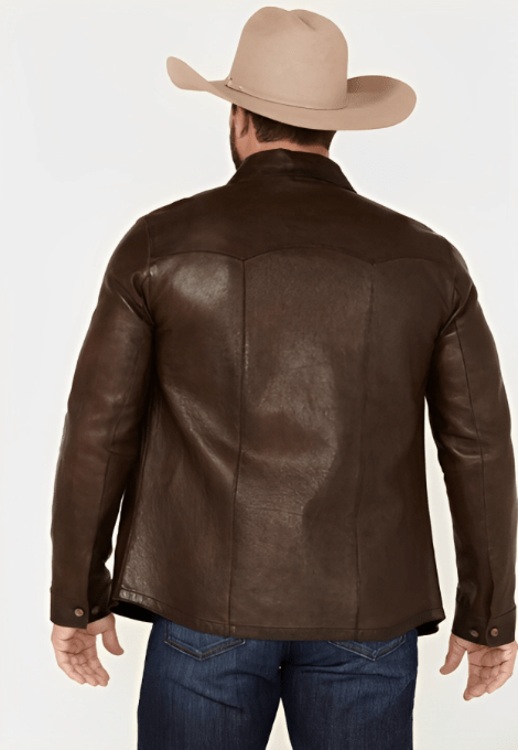 Mens-Dar-Brown-Western-Leather-Jacket-Back-Yellowstone-Tv-Jackets