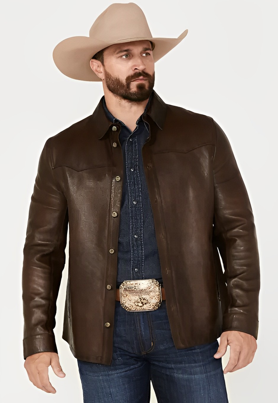 Mens-Dar-Brown-Western-Leather-Jacket-Front-Yellowstone-Tv-Jackets