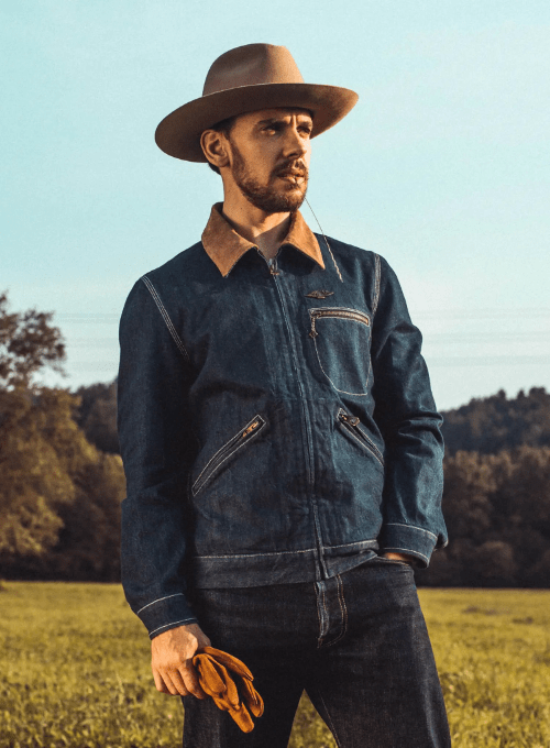 Vince-Rancher-Denim-Jacket-Front-Yellowstone-Tv-Jackets